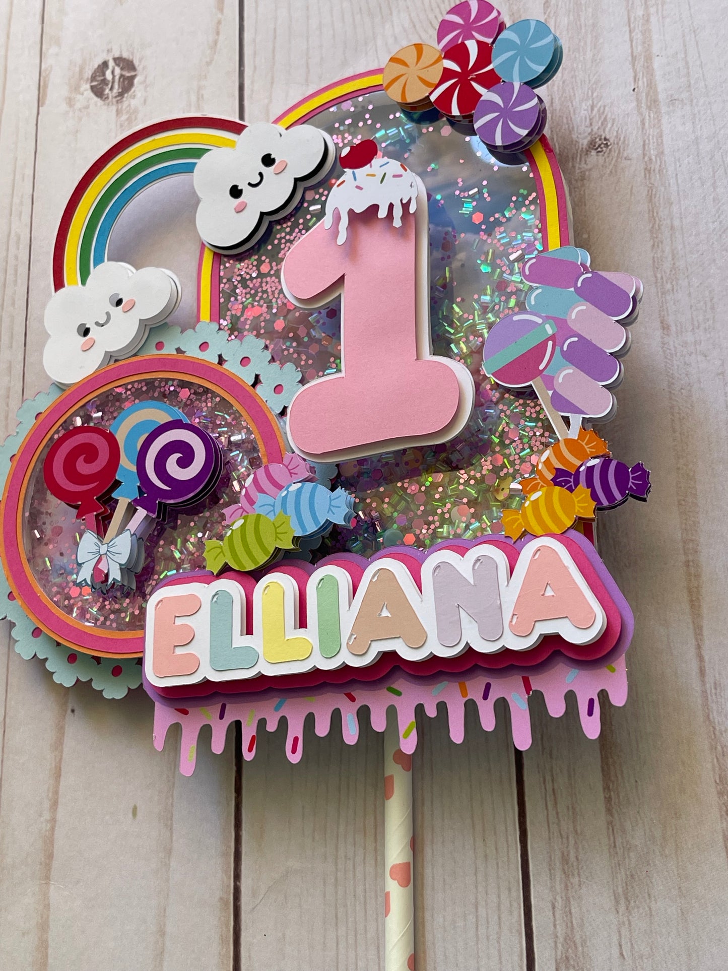 Candy Cake Topper // Sweet // Candyland
