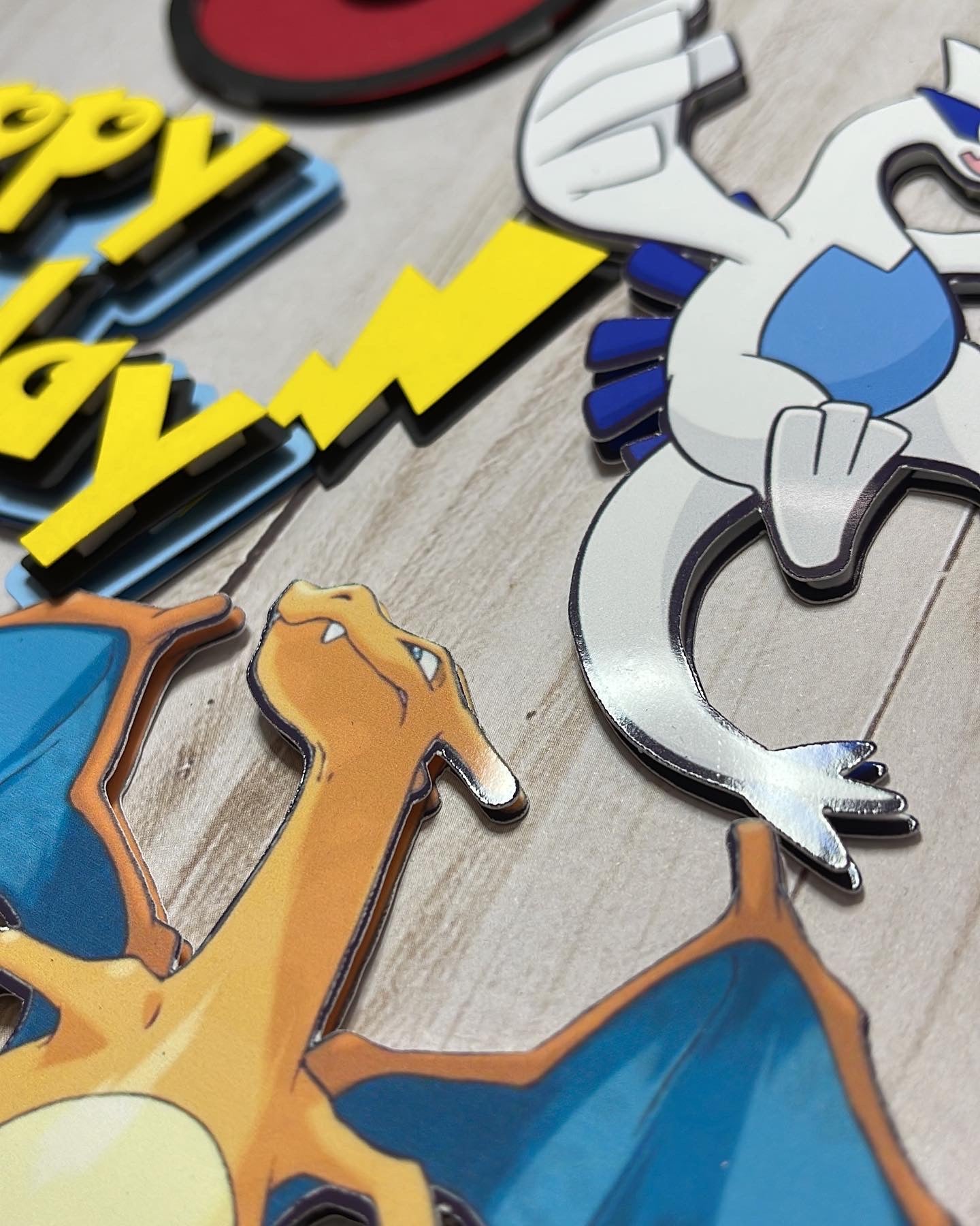 Decoration for cake Pokemon