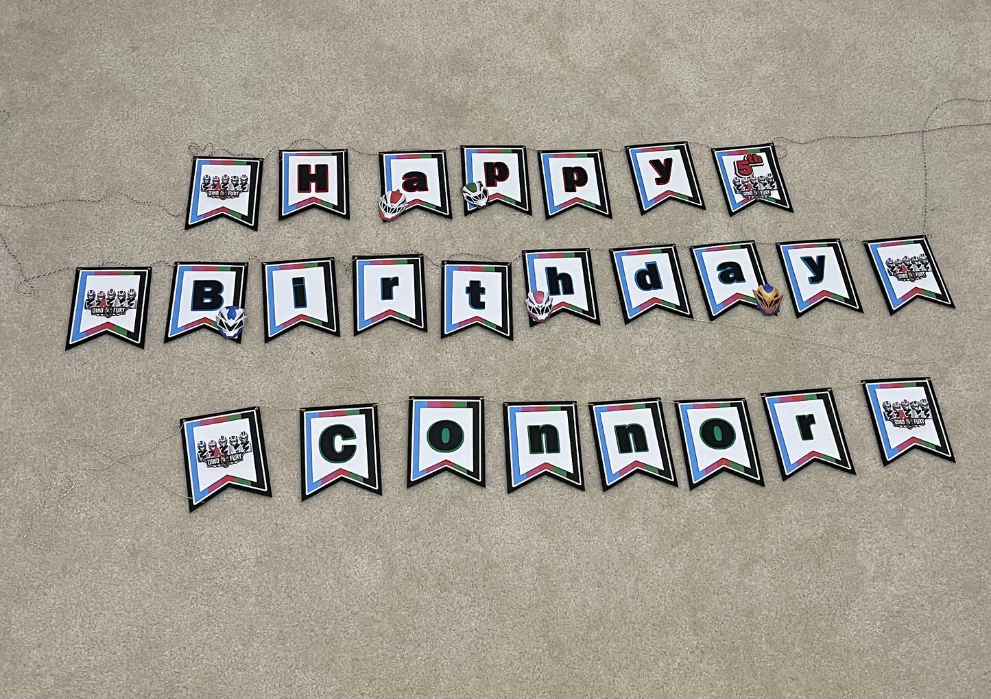 Banner Power Rangers