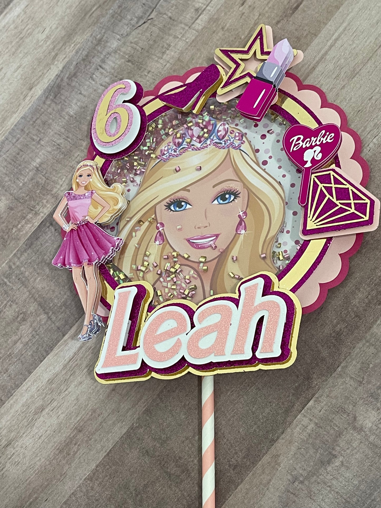 Barbie cake Topper