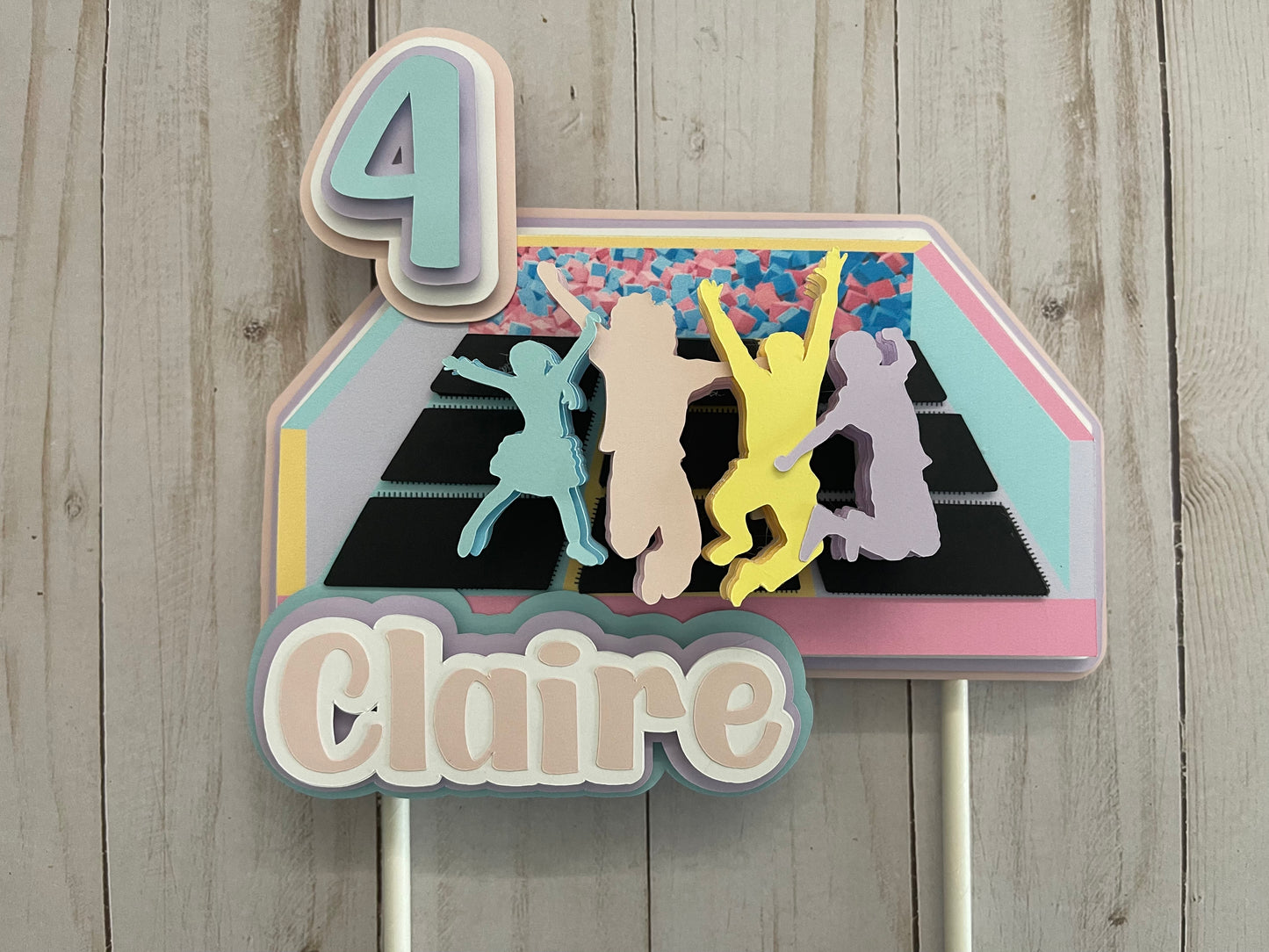 Trampoline light colors