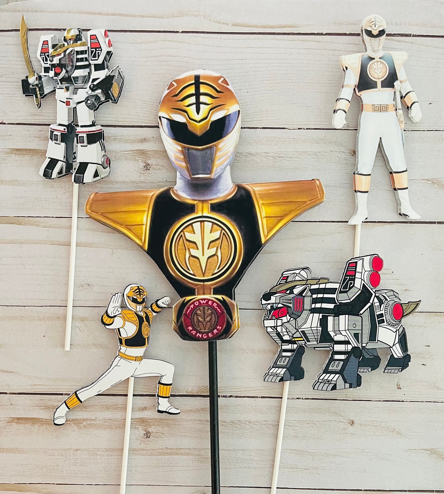 Power Rangers Cake Topper