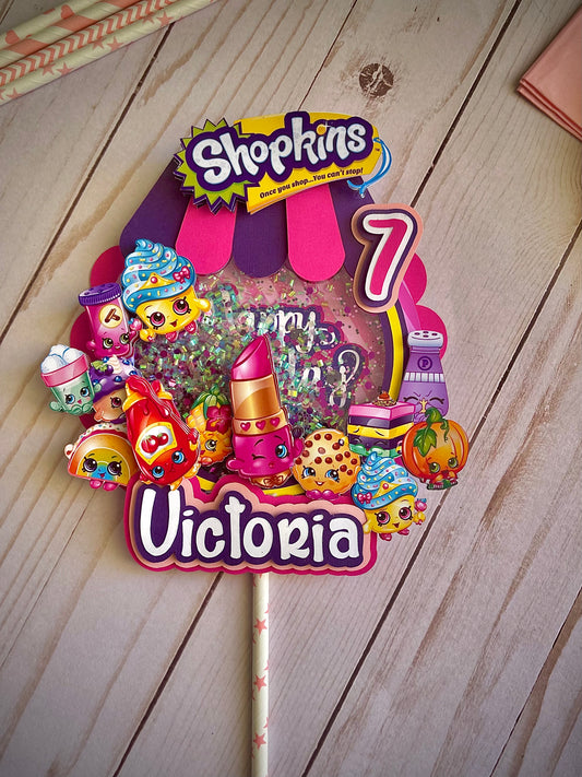 Shopkins Cake Topper