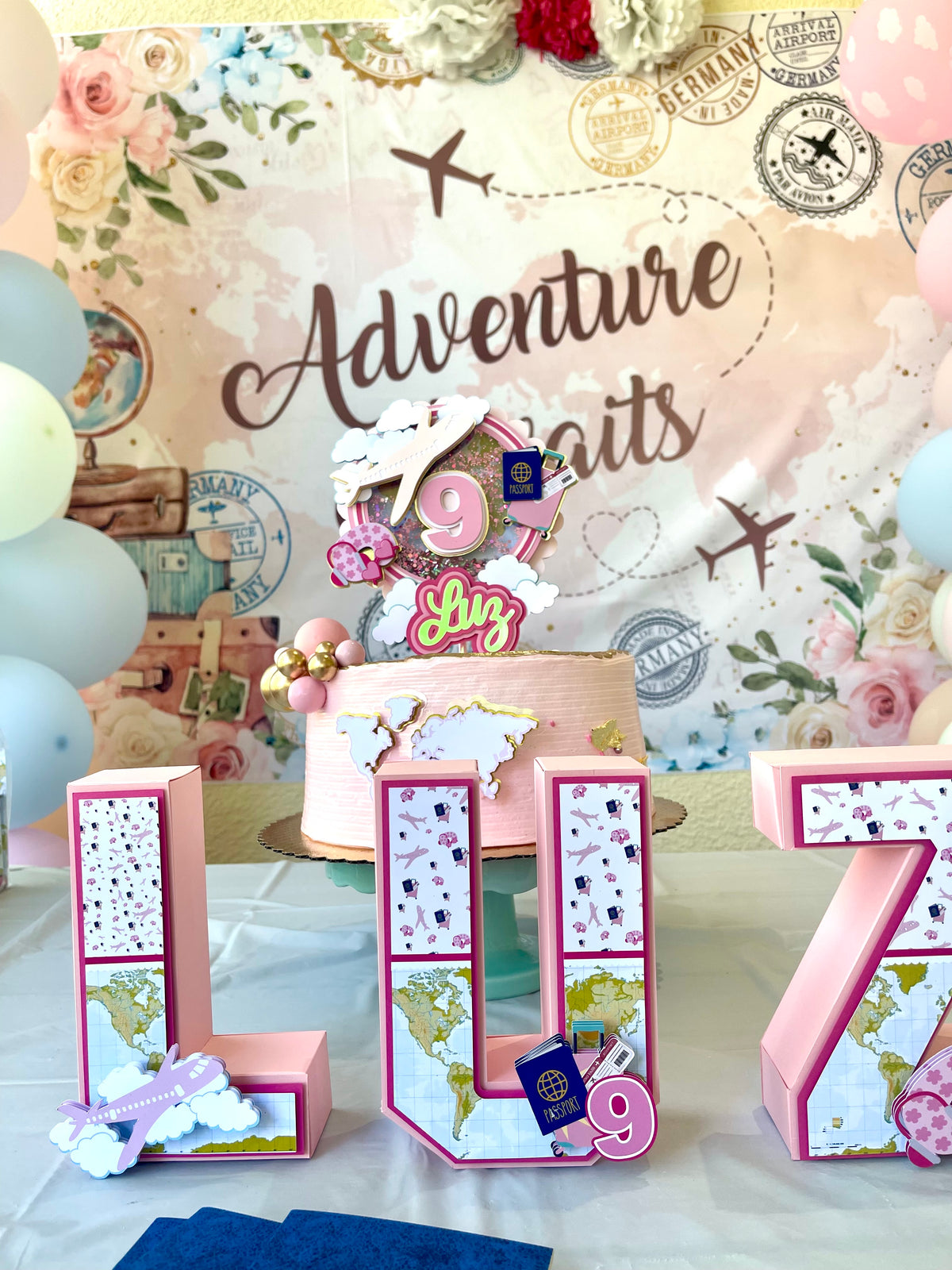 Travel Letras Letras Travel – Hello Craft by KGF