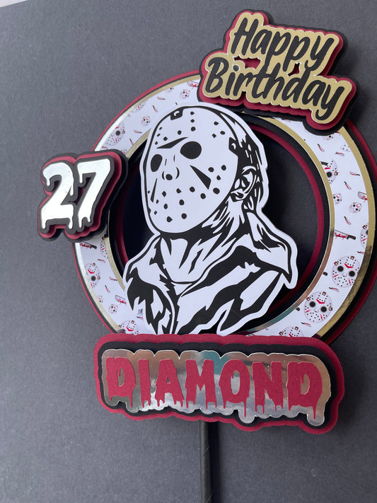 Jason Cake Topper