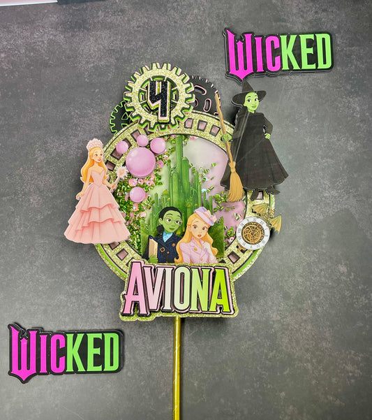 Wicked Cake Topper