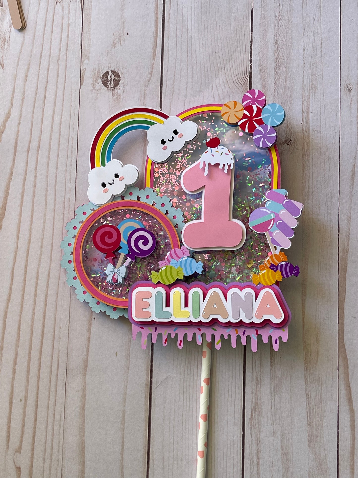 Candy Cake Topper // Sweet // Candyland