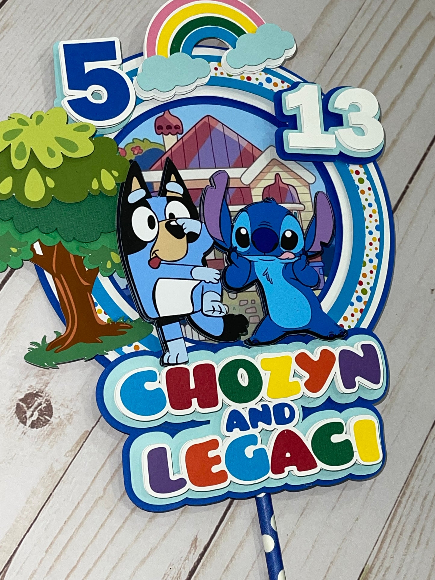 Bluey and Stitch
