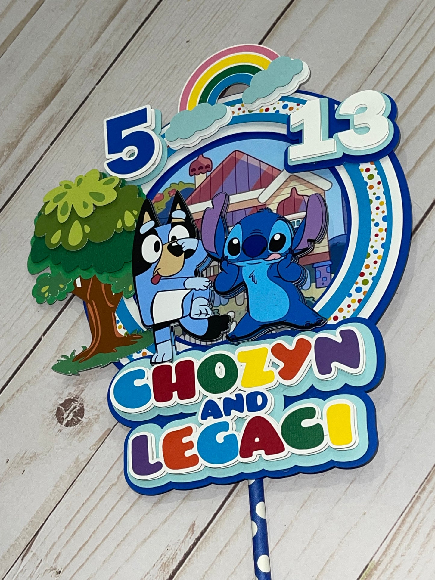 Bluey and Stitch