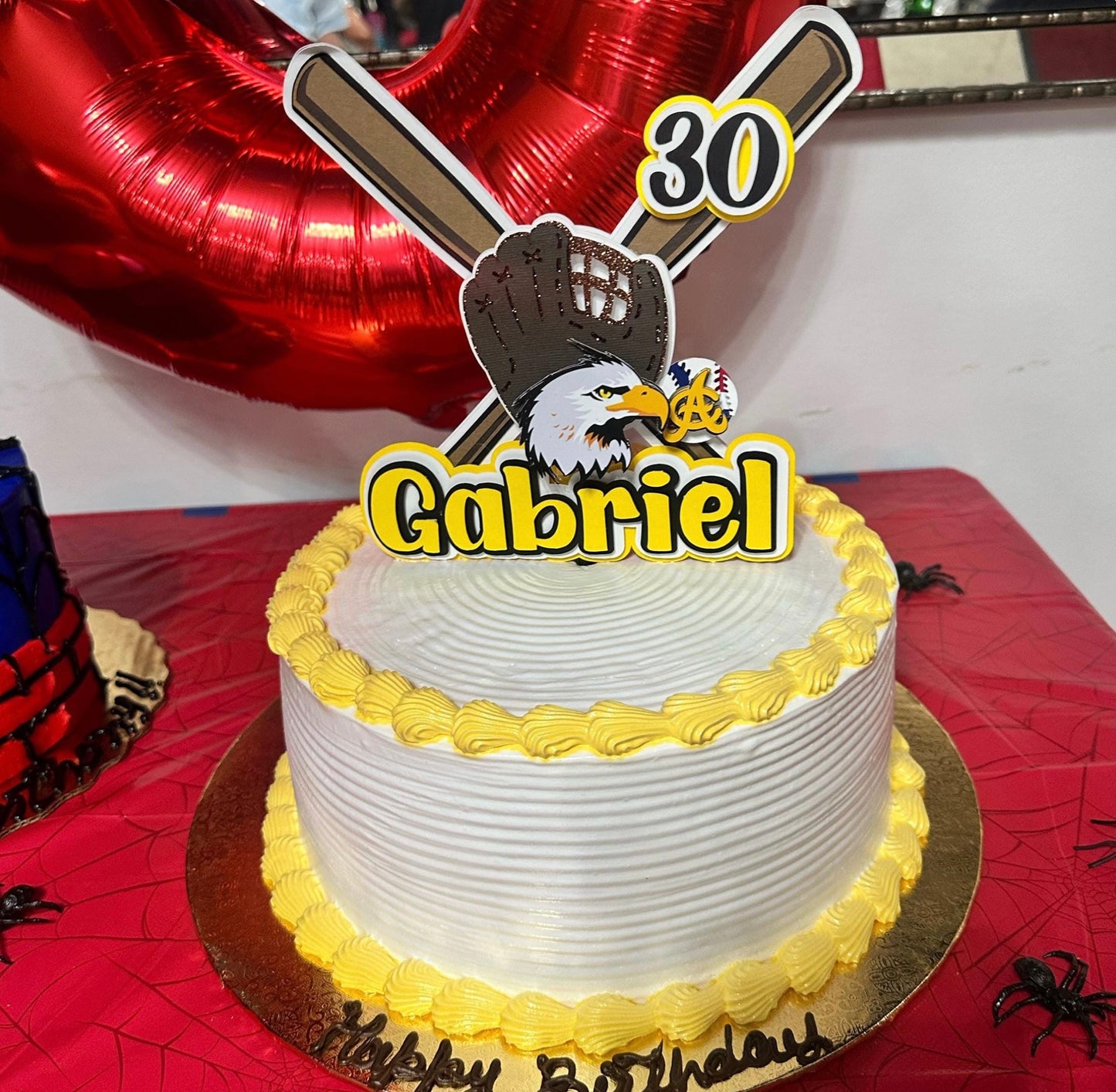 Aguillas Cibaeñas cake topper