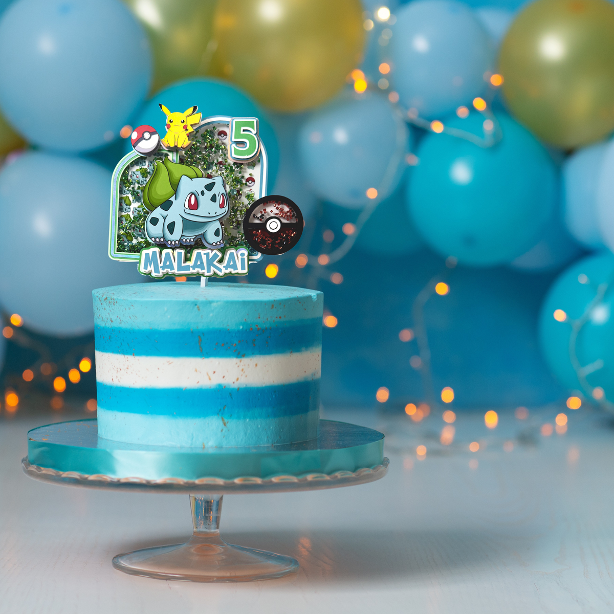 Bulbasaur Hello Bulbasaur Cake Topper – Hello Craft by KGF