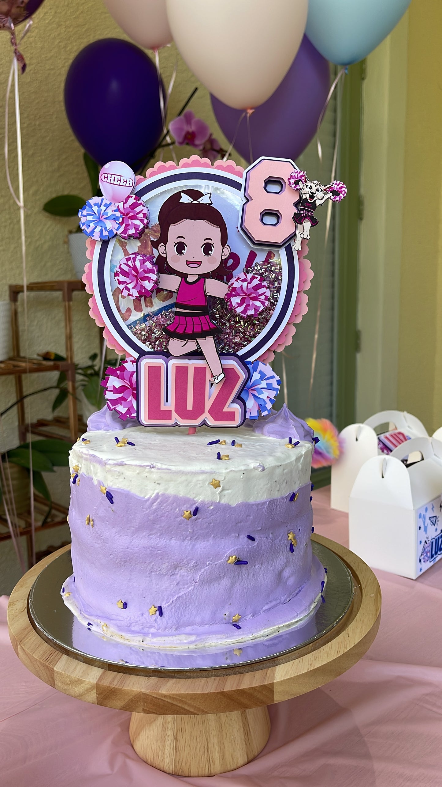 Cheer Cake Topper