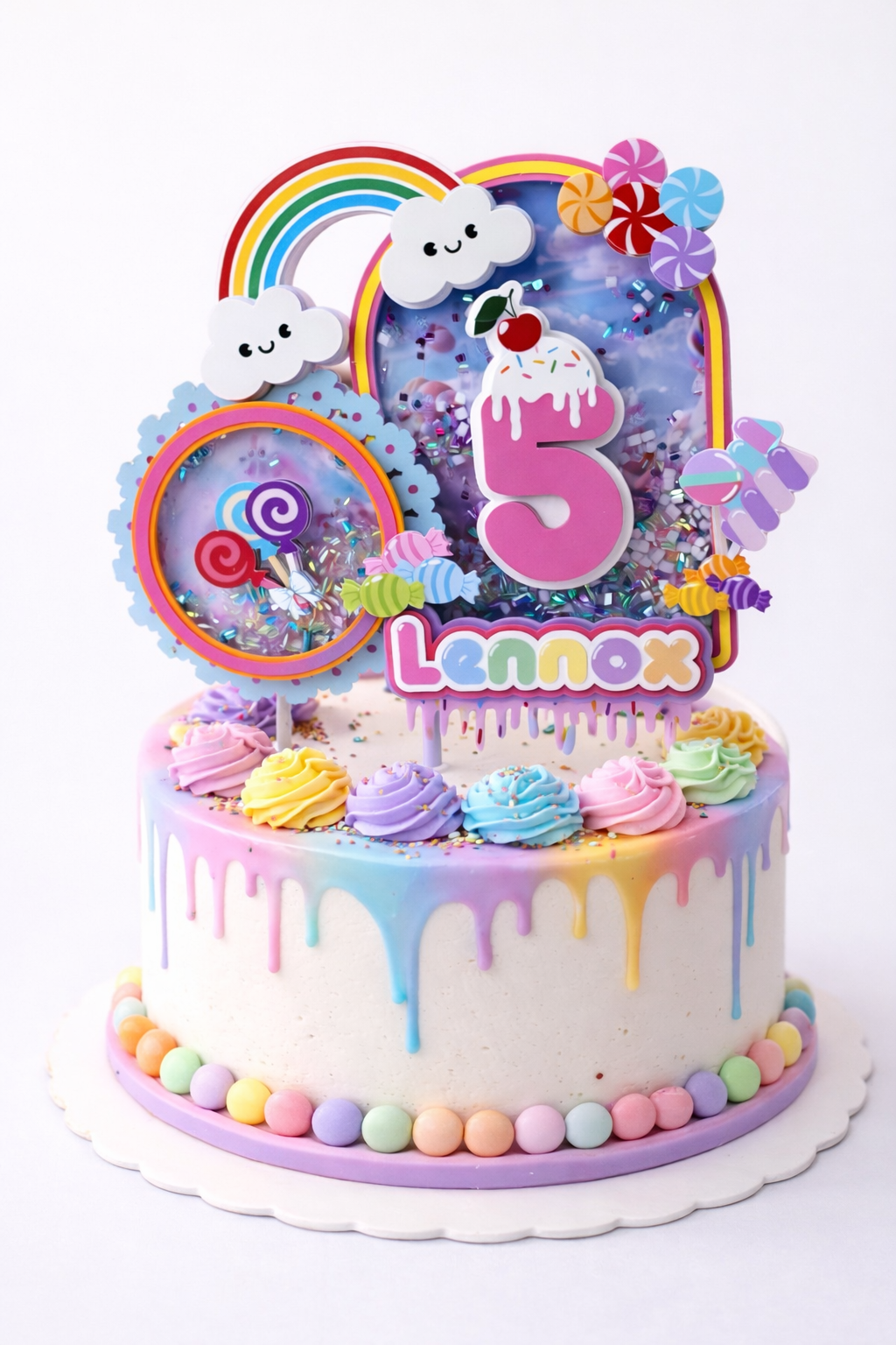 Candy Cake Topper // Sweet // Candyland