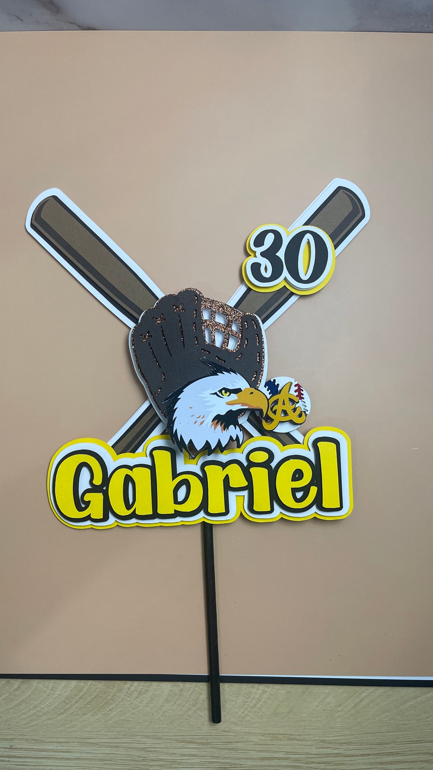 Aguillas Cibaeñas cake topper