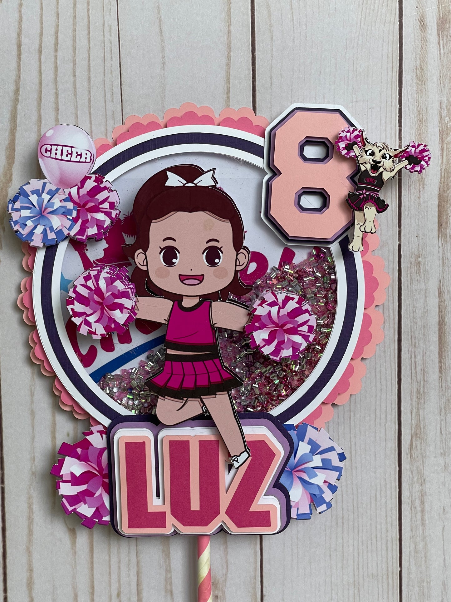 Cheer Cake Topper