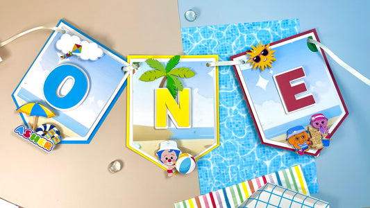 Plim Plim Beach One Banner