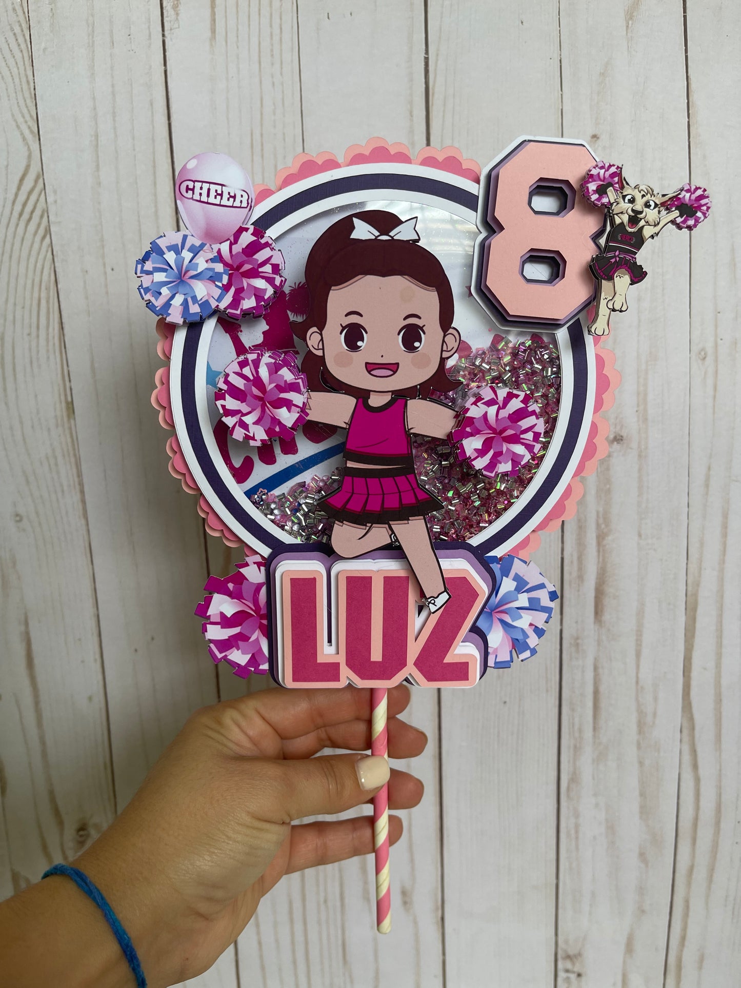 Cheer Cake Topper