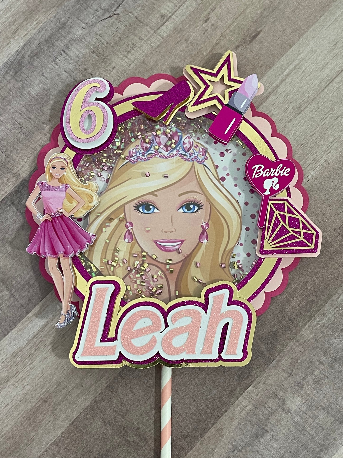 Barbie cake Topper