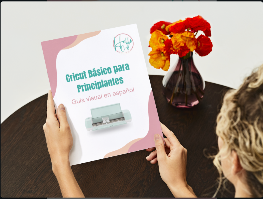 Guía Cricut Básico para Principiantes – Manual Digital en Español (PDF Descargable) Aprende Cricut Fácil