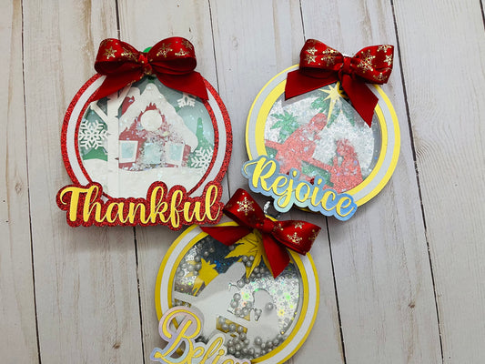 Christmas Decoration // Christmas Spheres