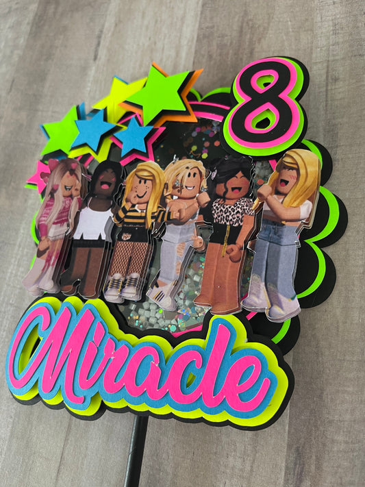 Roblox girl’s Neon