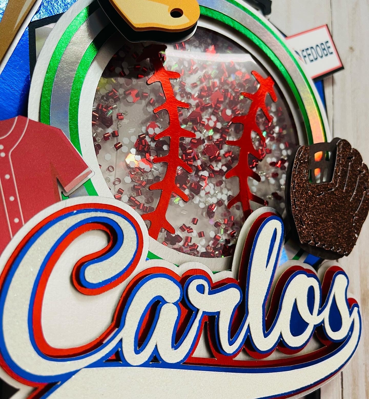 Beisbol Cake Topper // Baseball Birthday Cake Topper